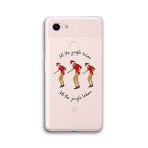 CaseCompany Jingle Ladies: Google Pixel 3 XL Transparant Hoesje