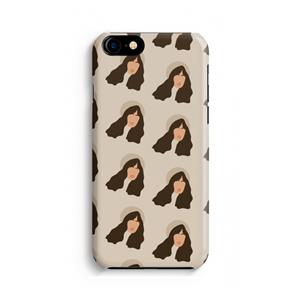 CaseCompany Bonjour mon amour: Volledig Geprint iPhone 7 Hoesje