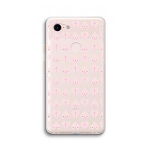 CaseCompany Ass 'n Titties: Google Pixel 3 XL Transparant Hoesje