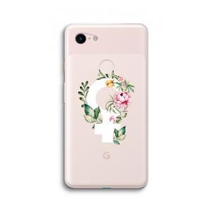 CaseCompany Venus: Google Pixel 3 XL Transparant Hoesje