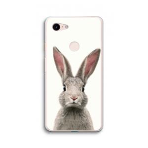 CaseCompany Daisy: Google Pixel 3 XL Transparant Hoesje