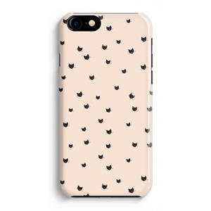 CaseCompany Kleine kattenkopjes: Volledig Geprint iPhone 7 Hoesje