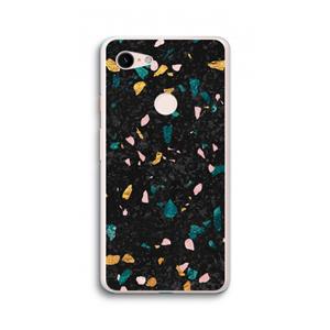 CaseCompany Terrazzo N°10: Google Pixel 3 XL Transparant Hoesje