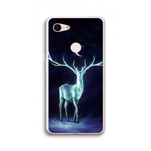 CaseCompany Nightbringer: Google Pixel 3 XL Transparant Hoesje
