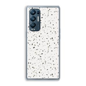 CaseCompany Terrazzo N°14: Oppo Find X3 Neo Transparant Hoesje