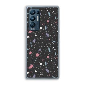 CaseCompany Terrazzo N°16: Oppo Find X3 Neo Transparant Hoesje