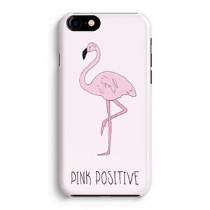 CaseCompany Pink positive: Volledig Geprint iPhone 7 Hoesje