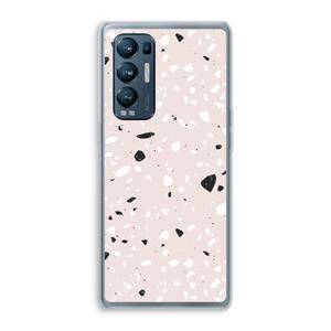 CaseCompany Terrazzo N°20: Oppo Find X3 Neo Transparant Hoesje
