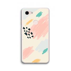 CaseCompany Sunday Chillings: Google Pixel 3 XL Transparant Hoesje