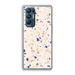 CaseCompany Terrazzo N°23: Oppo Find X3 Neo Transparant Hoesje