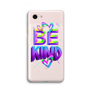 CaseCompany Be Kind: Google Pixel 3 XL Transparant Hoesje