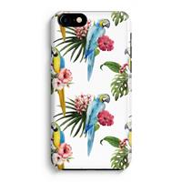CaseCompany Kleurrijke papegaaien: Volledig Geprint iPhone 7 Hoesje