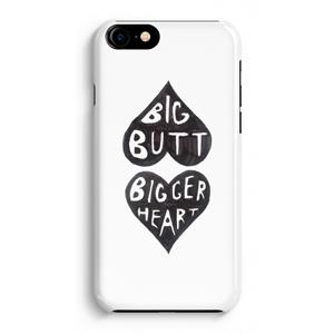 CaseCompany Big butt bigger heart: Volledig Geprint iPhone 7 Hoesje