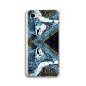 CaseCompany Golden Fox: Google Pixel 3 XL Transparant Hoesje