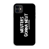 CaseCompany Neuters (zwart): iPhone 11 Tough Case