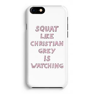 CaseCompany Christian Grey: Volledig Geprint iPhone 7 Hoesje