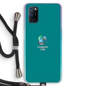 CaseCompany Win98: Oppo A92 Transparant Hoesje met koord