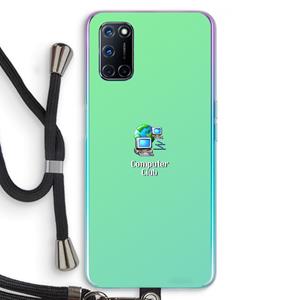 CaseCompany Win98: Oppo A92 Transparant Hoesje met koord