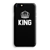 CaseCompany King zwart: Volledig Geprint iPhone 7 Hoesje