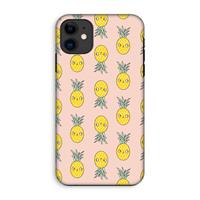 CaseCompany Ananas: iPhone 11 Tough Case