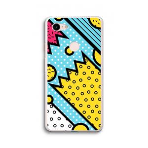 CaseCompany Pop Art #1: Google Pixel 3 XL Transparant Hoesje