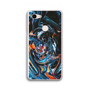 CaseCompany Black Unicorn: Google Pixel 3 XL Transparant Hoesje