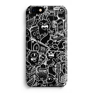 CaseCompany Vexx Black City : Volledig Geprint iPhone 7 Hoesje