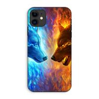 CaseCompany Fire & Ice: iPhone 11 Tough Case