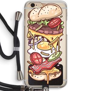 CaseCompany Diet Coke Please: iPhone 6 / 6S Transparant Hoesje met koord
