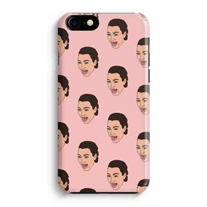 CaseCompany Ugly Cry Call: Volledig Geprint iPhone 7 Hoesje