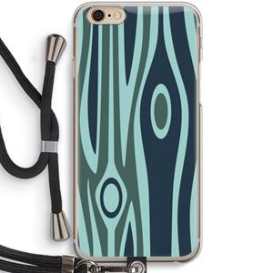 CaseCompany Bast B: iPhone 6 / 6S Transparant Hoesje met koord