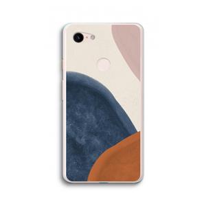 CaseCompany Geo #1: Google Pixel 3 XL Transparant Hoesje