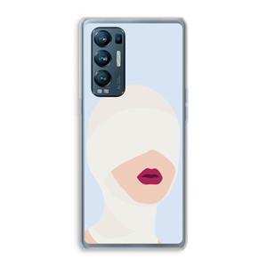 CaseCompany Incognito: Oppo Find X3 Neo Transparant Hoesje