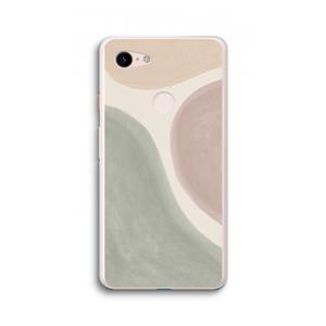 CaseCompany Geo #6: Google Pixel 3 XL Transparant Hoesje