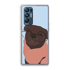 CaseCompany Ludo: Oppo Find X3 Neo Transparant Hoesje