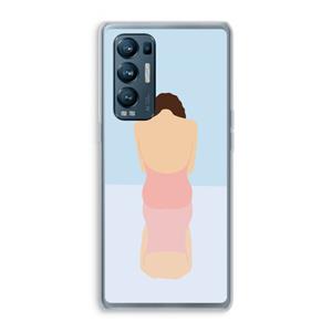 CaseCompany Mirror: Oppo Find X3 Neo Transparant Hoesje