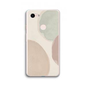 CaseCompany Geo #8: Google Pixel 3 XL Transparant Hoesje