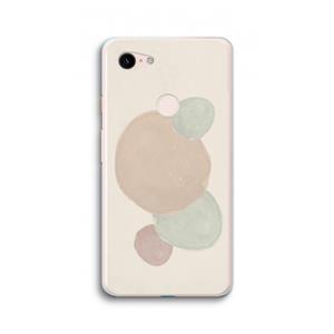 CaseCompany Geo #9: Google Pixel 3 XL Transparant Hoesje