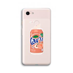CaseCompany S(peach)less: Google Pixel 3 XL Transparant Hoesje