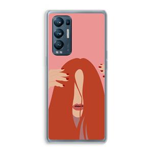 CaseCompany Woke up like this: Oppo Find X3 Neo Transparant Hoesje
