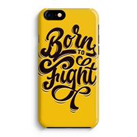 CaseCompany Born to Fight: Volledig Geprint iPhone 7 Hoesje
