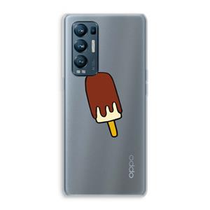 CaseCompany Frisco: Oppo Find X3 Neo Transparant Hoesje