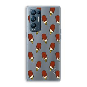 CaseCompany Yummy: Oppo Find X3 Neo Transparant Hoesje