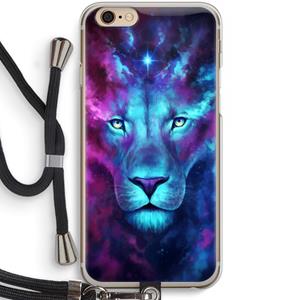CaseCompany Firstborn: iPhone 6 / 6S Transparant Hoesje met koord