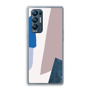 CaseCompany Lapis: Oppo Find X3 Neo Transparant Hoesje