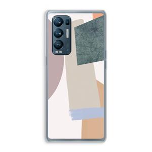 CaseCompany Lindo: Oppo Find X3 Neo Transparant Hoesje