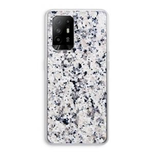 CaseCompany Gespikkelde marmer: Oppo A95 5G Transparant Hoesje