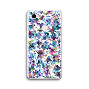 CaseCompany Hibiscus Flowers: Google Pixel 3 XL Transparant Hoesje