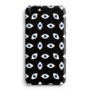 CaseCompany Eyes pattern: Volledig Geprint iPhone 7 Hoesje