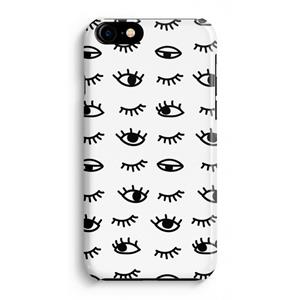 CaseCompany Eye pattern #2: Volledig Geprint iPhone 7 Hoesje